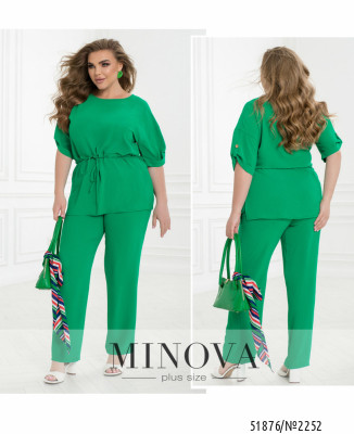 Костюм №2252-яскраво-зелений_minova_7