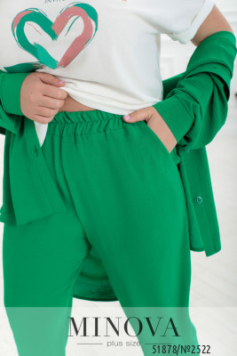 Костюм 3-Ка №2522-яскраво-зелений_minova_6