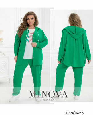 Костюм 3-Ка №2522-яскраво-зелений_minova_7