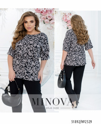 Костюм №2529-чорний-бежевий_minova_7