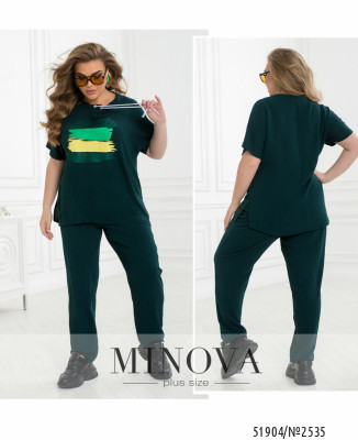 Костюм №2535-темно-зелений_minova_7