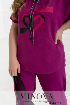 Костюм №2530-фуксія_minova_6