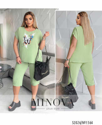 Костюм №1564-оливка_minova_7