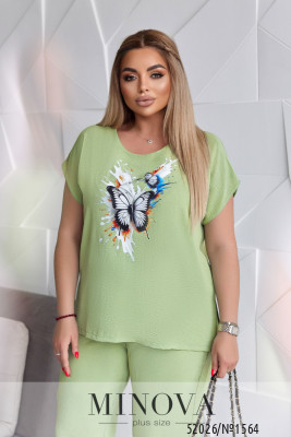 Костюм №1564-оливка_minova_5