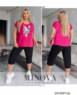 Костюм №1564-малина с черным_minova_7