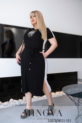 Сукня №21-151-чорний_minova_5