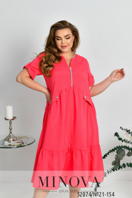 Сукня №21-154-корал_minova_6