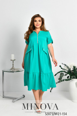 Сукня №21-154-бірюза_minova_5