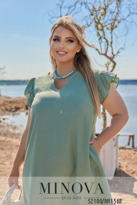 Сукня №1568-оливка_minova_6
