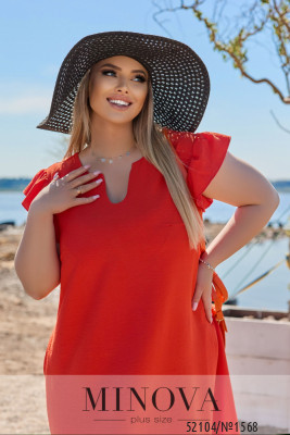 Сукня №1568-апельсин_minova_6