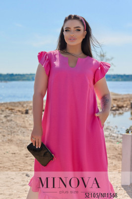 Сукня №1568-малина_minova_6