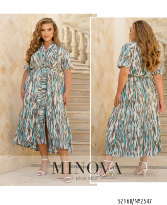 Сукня №2547-сірий-блакитний_minova_7