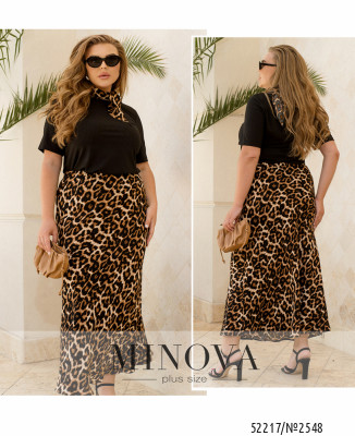Спідниця №2548-бежевий-чорний_minova_7