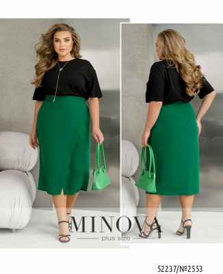 Спідниця №2553-зелений_minova_7