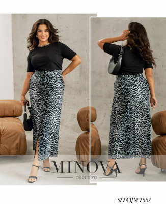 Спідниця №2552-сірий-чорний_minova_7