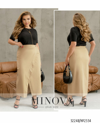 Спідниця №2554-бежевий_minova_7