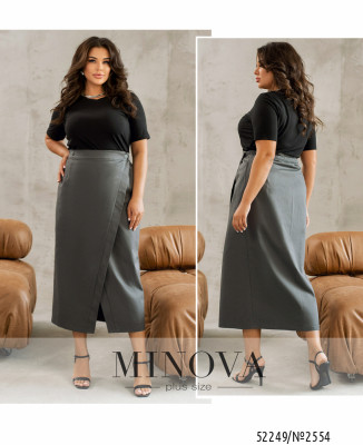 Спідниця №2554-графіт_minova_7
