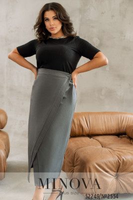 Спідниця №2554-графіт_minova_5