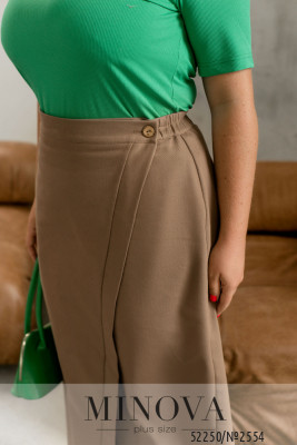 Спідниця №2554-шоколадний_minova_6