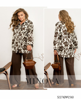 Сорочка №2563-молочний-шоколадний_minova_7