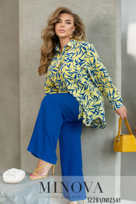 Сорочка №2561-жовтий_minova_5