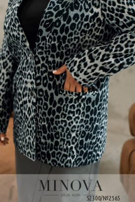 Піджак №2565-сірий-чорний_minova_6