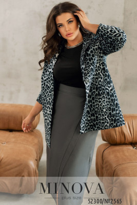 Піджак №2565-сірий-чорний_minova_5