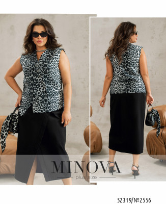 Жилет №2556-сірий-чорний_minova_7