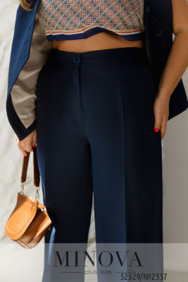 Брюки №2557-темно-синій_minova_6