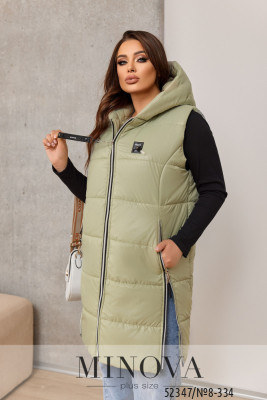 Жилет №8-334-оливка_minova_5