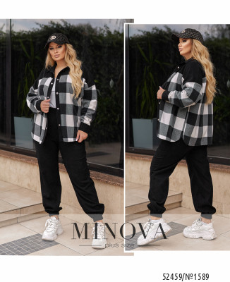 Спортивний костюм №1589-чорний_minova_7