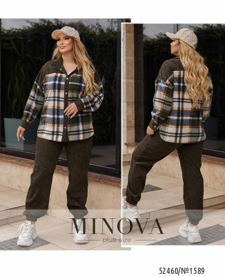 Спортивний костюм №1589-хакі_minova_7