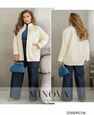 Пальто №2566-молочний_minova_7