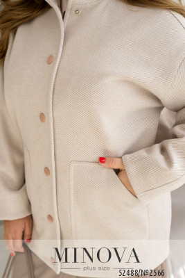 Пальто №2566-бежевий-молочний_minova_6