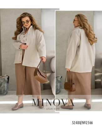 Пальто №2566-бежевий-молочний_minova_7