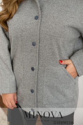 Пальто №2566-чорний-білий_minova_6