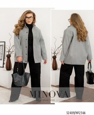 Пальто №2566-чорний-білий_minova_7