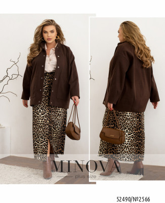 Пальто №2566-шоколад_minova_7