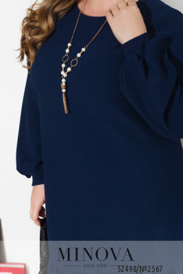 Сукня №2567-темно-синій_minova_6
