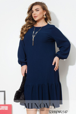 Сукня №2567-темно-синій_minova_5