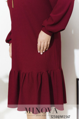 Сукня №2567-бордо_minova_6