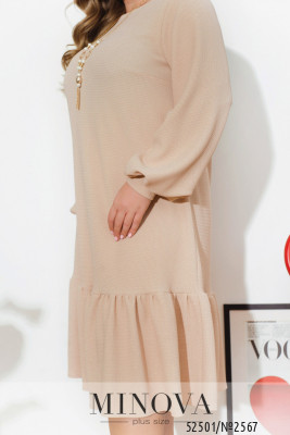 Сукня №2567-пудра_minova_6