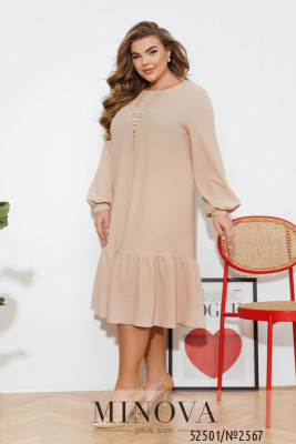 Сукня №2567-пудра_minova_5