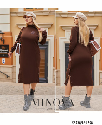 Сукня №1598-шоколад_minova_7