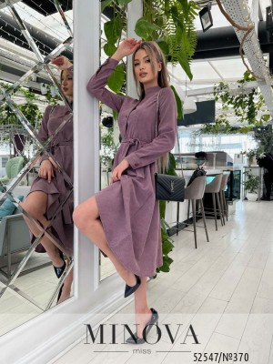 Сукня №370-сливовий_minova_5