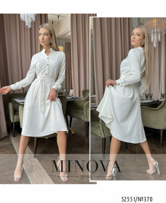 Сукня №370-молочний_minova_7