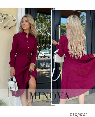 Сукня №370-бордовый_minova_7