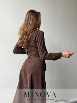 Сукня №370-шоколад_minova_6