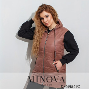 Жилет №0159-мокко_minova_5