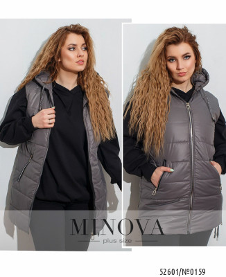 Жилет №0159-графіт_minova_7